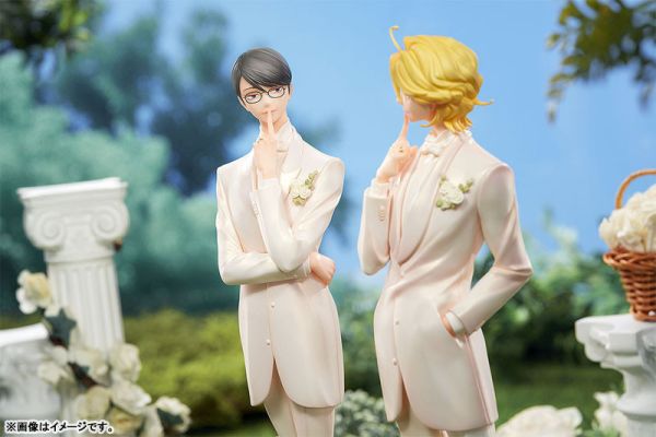 ORANGE ROUGE 同級生 草壁光＆佐条利人 結婚禮服Ver. PVC完成品 ORANGE ROUGE 同級生 草壁光＆佐条利人 結婚禮服Ver. PVC完成品