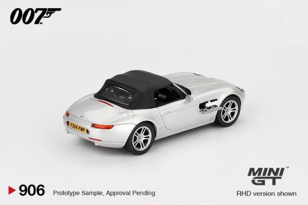 (預購) [吊卡版] MINIGT 1/64 寶馬 BMW Z8 "The World Is Not Enough" 詹姆士龐德 007 縱橫天下 English Blister Packaging 英文吊卡版 MGT00906-007E (預購) [吊卡版] MINIGT 1/64 寶馬 BMW Z8 "The World Is Not Enough" 詹姆士龐德 007 縱橫天下 English Blister Packaging 英文吊卡版 MGT00906-007E