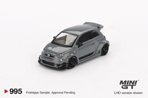 MINIGT 1/64 飛雅特 Abarth 595 LB-WORKS x Abas Works Grey MGT00995-L MINIGT 1/64 飛雅特 Abarth 595 LB-WORKS x Abas Works Grey MGT00995-L