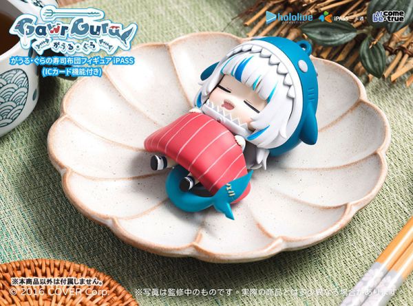 Hololive production Gawr Gura 壽司小被被造型一卡通 (鮪魚) Hololive production Gawr Gura 壽司小被被造型一卡通 (鮪魚)