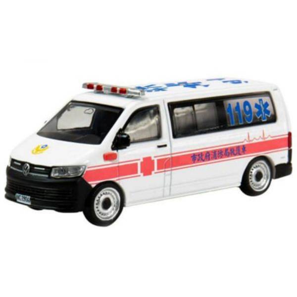 TINY TW26 福斯 Volkswagen T6 台灣消防局 救護車 迷你車    TINY,TW26,福斯,Volkswagen,T6,台灣消防局,救護車,迷你車   