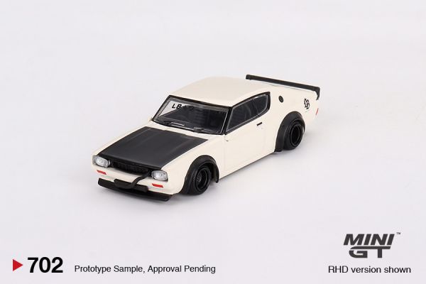 MINIGT 1/64 日產 Nissan Skyline Kenmeri Liberty Walk 白色 右駕 MINIGT 1/64 日產 Nissan Skyline Kenmeri Liberty Walk 白色 右駕