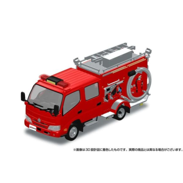 (預購) [免上色快組] AOSHIMA 樂Pla 1/32 Morita Miracle Light 消防車 CD-I型 組裝模型 20260915 [免上色快組] AOSHIMA 樂Pla 1/32 Morita Miracle Light 消防車 CD-I型 組裝模型