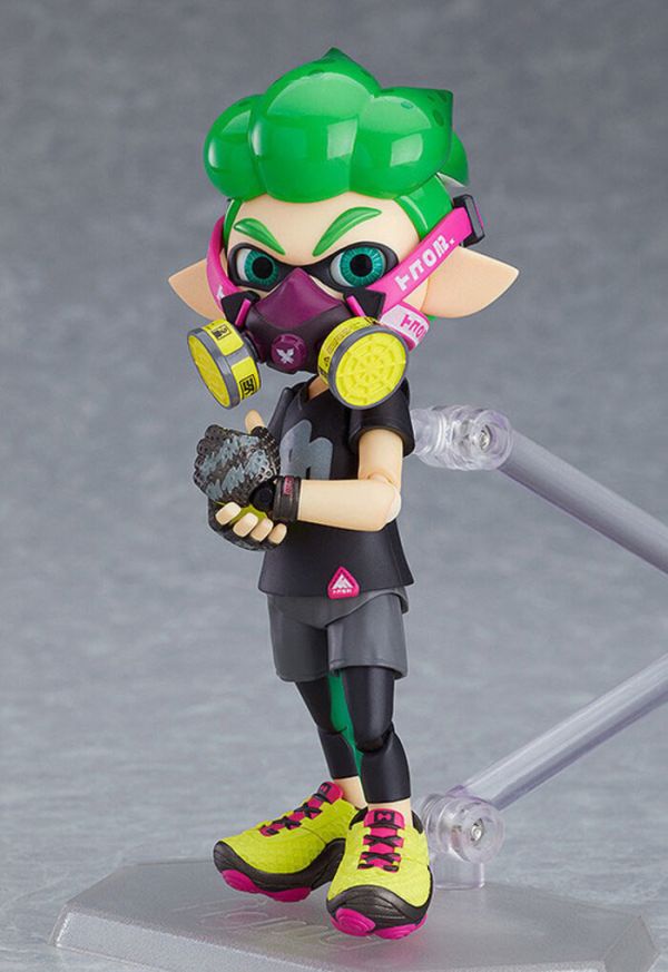 [再販] Good Smile figma 462-DX 斯普拉遁 Splatoon 男孩 DX版 可動完成品 [再販] Good Smile figma 462-DX 斯普拉遁 Splatoon 男孩 DX版 可動完成品