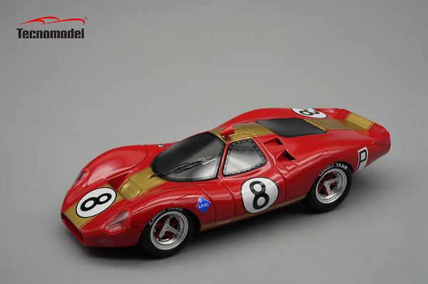 Tecnomodel 1/43 福特 Ford P68  1000Km  Nurburgring  1968 Driver Irwin/Rodriguez Car # 8 Tecnomodel 1/43 福特 Ford P68  1000Km  Nurburgring  1968 Driver Irwin/Rodriguez Car # 8