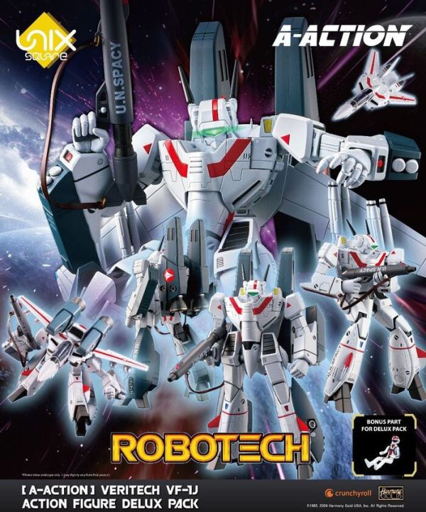 [豪華版] 千值練 Unix Square [A-Action] 超時空要塞 VF-1J 可動完成品 [豪華版] 千值練 Unix Square [A-Action] 超時空要塞 VF-1J 可動完成品
