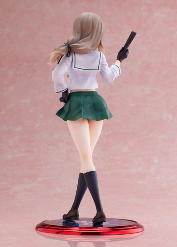 [再販] WAVE 1/7 少女與戰車 島田千代 大洗女子學園制服ver. PVC完成品 DT-193 [再販] WAVE 1/7 少女與戰車 島田千代 大洗女子學園制服ver. PVC完成品 DT-193