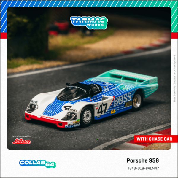 TARMAC WORKS 1/64 保時捷 Porsche 956 Le Mans 1984 #47 TARMAC WORKS 1/64 保時捷 Porsche 956 Le Mans 1984 #47