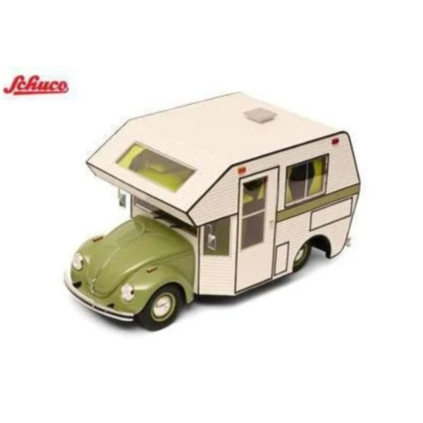 (預購) Schuco 1/18 1960 福斯 VW Beetle Motorhome, green 18U00185 樹脂模型車 20260723 Schuco 1/18 1960 福斯 VW Beetle Motorhome, green 18U00185 樹脂模型車
