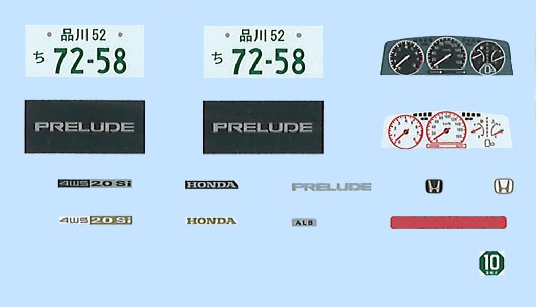 1/24 HONDA Prelude 2.0Si 調校版 FUJIMI ID303 富士美 組裝模型 FUJIMI,1/24,RS,Ford,GT40,1966,Nissan,S15,Silvia,HONDA,Cyber,CR-X,Si,