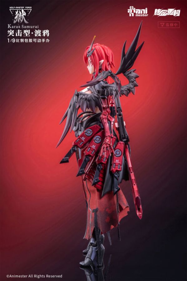 AniMester 大漫匠 1/9 核金重建 狼犬部隊 突擊型.渡鴉 可動完成品 AniMester 大漫匠 1/9 核金重建 狼犬部隊 突擊型.渡鴉 可動完成品