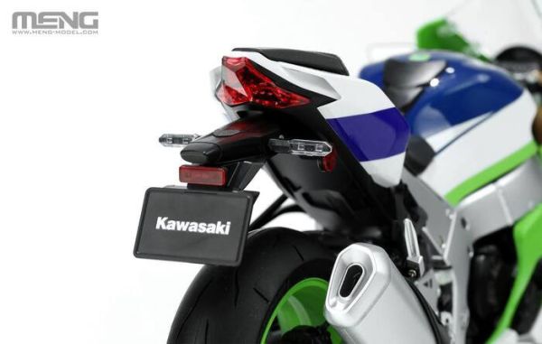 MENG 1/9 川崎 Ninja ZX-10R 悅色版 組裝模型 MENG 1/9 川崎 Ninja ZX-10R 悅色版 組裝模型
