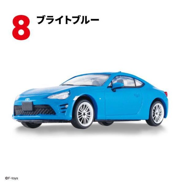 (預購) F-toys 盲盒 豐田 Toyota 86 ZN6 FINAL edition 全10種 一中盒10入販售 20261007 F-toys 盲盒 豐田 Toyota 86 ZN6 FINAL edition 全10種 一中盒10入販售