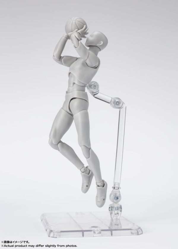 BANDAI S.H.Figuarts SHF 男性素體-Sports- Edition DX SET 灰色版 BANDAI S.H.Figuarts SHF 男性素體-Sports- Edition DX SET 灰色版