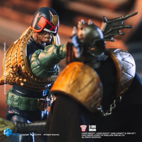 Hiya Toys 1/18 4吋 Exquisite Mini 超時空戰警 特警判官 凝視德雷德的拳頭 可動完成品 Hiya Toys 1/18 4吋 Exquisite Mini 超時空戰警 特警判官 凝視德雷德的拳頭 可動完成品