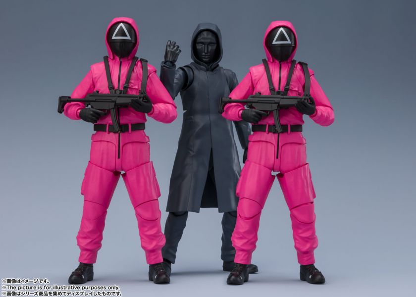 BANDAI S.H.Figuarts SHF 魷魚遊戲 負責人  BANDAI,S.H.Figuarts,SHF,魷魚遊戲,負責人, 