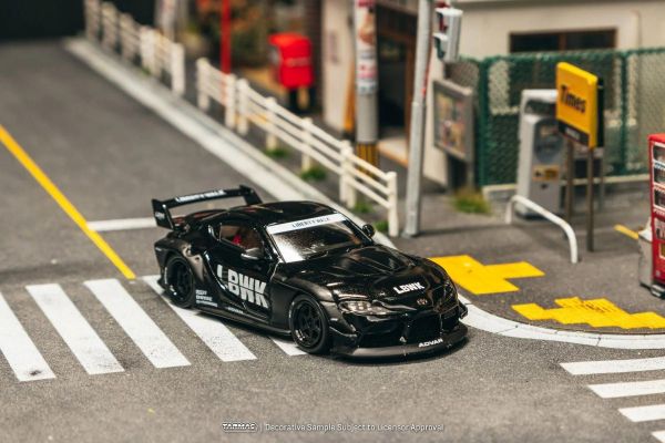 (預購) TARMAC WORKS 1/64 豐田 HOBBY64 LB-WORKS TOYOTA SUPRA (A90) Black T64-109-BK 20260906 TARMAC WORKS 1/64 豐田 HOBBY64 LB-WORKS TOYOTA SUPRA (A90) Black T64-109-BK