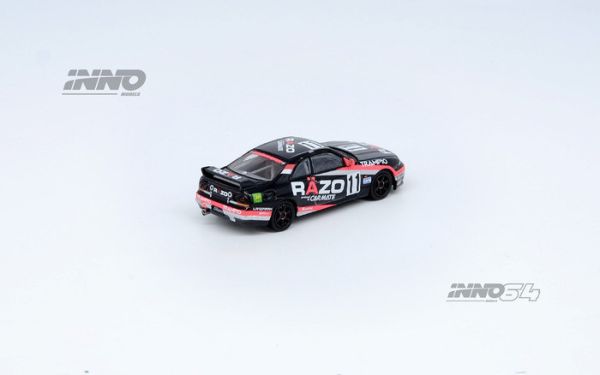 INNO64 1/64 日產 NISSAN SKYLINE GT-R R33 #11 "RAZO TRAMPIO" N1 Super Endurance Series SENDAN HIGHLAND 1995 Winner IN64-R33R-RAZO INNO64 1/64 日產 NISSAN SKYLINE GT-R R33 #11 "RAZO TRAMPIO" N1 Super Endurance Series SENDAN HIGHLAND 1995 Winner IN64-R33R-RAZO