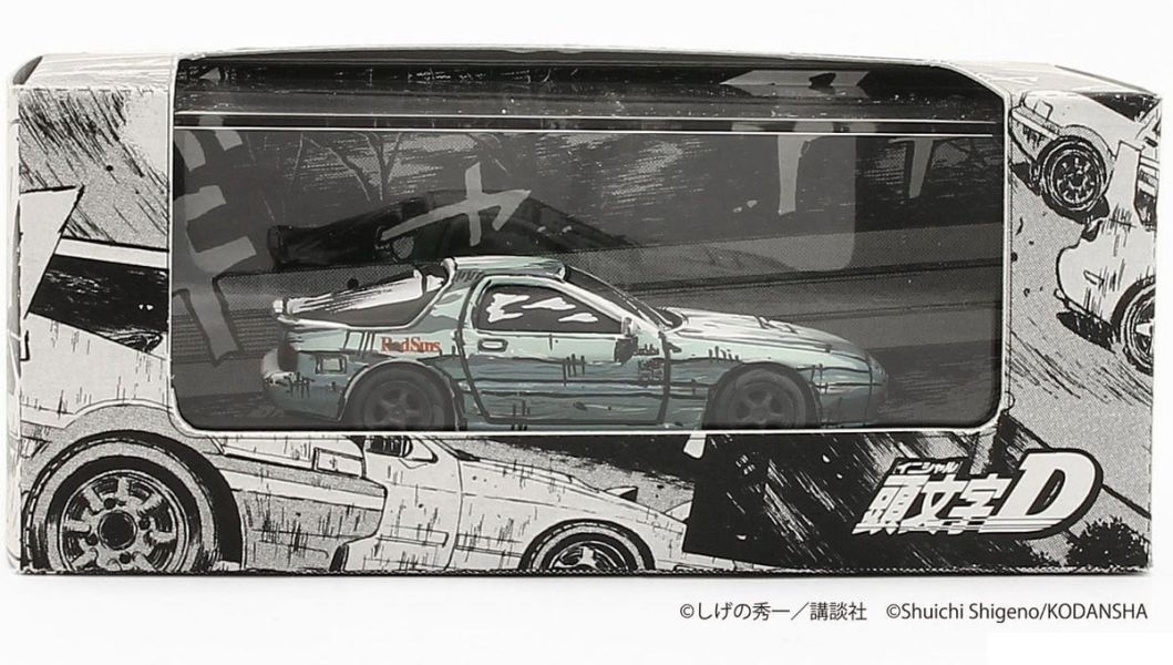 KYOSHO 京商 1/64 頭文字D 漫畫風塗裝版 合金迷你車 3入套組 KYOSHO 京商 1/64 頭文字D 漫畫風塗裝版 合金迷你車 3入套組