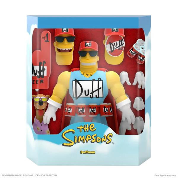 Super7 7吋 辛普森家庭 The Simpsons 亞瑟·達夫 Duffman Wave 2 可動完成品 Super7 7吋 辛普森家庭 The Simpsons 亞瑟·達夫 Duffman Wave 2 可動完成品