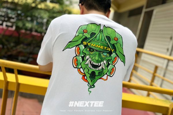 NEXTee 翻轉模玩 煞帝武士 短袖T恤 白色 NEXTee 翻轉模玩 煞帝武士 短袖T恤 白色