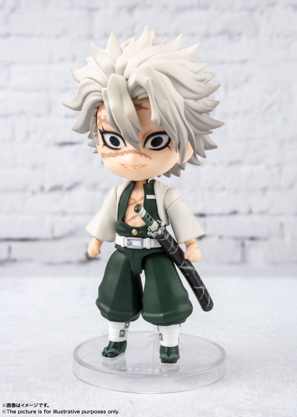 BANDAI Figuarts mini 鬼滅之刃 不死川實彌 風柱 BANDAI,Figuarts mini,鬼滅之刃,不死川實彌 風柱