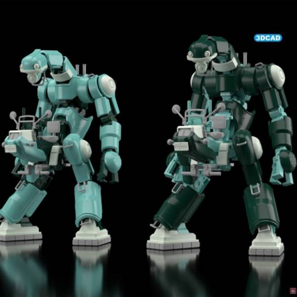 HASEGAWA 長谷川 1/35 Mechatro Chubu 01 淺綠&綠 HASEGAWA 長谷川 1/35 Mechatro Chubu 01 淺綠&綠