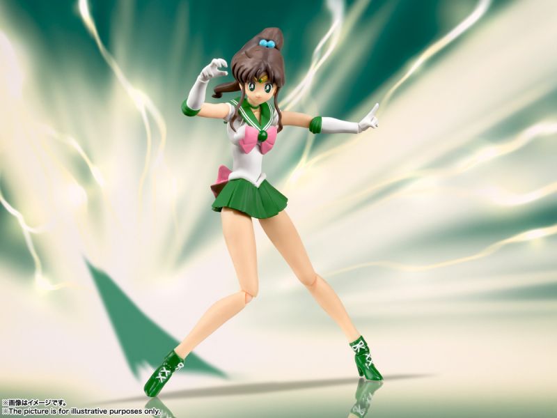 BANDAI S.H.Figuarts SHF 美少女戰士 水手木星 動畫配色版 可動完成品 BANDAI,S.H.Figuarts,SHF,美少女戰士,水手木星,動畫配色