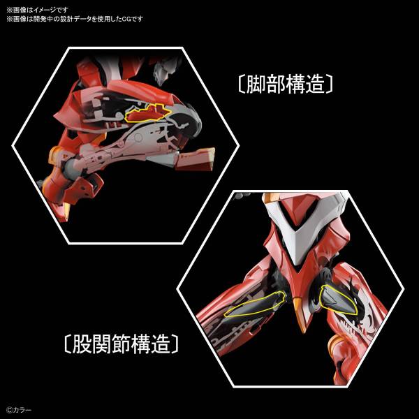 BANDAI RG 新世紀福音戰士 EVA 2號機 先行量産機 組裝模型 BANDAI,RG,EVA,2號機,正規實用型 先行量産機,泛用人型決戰兵器,新世紀福音戰士