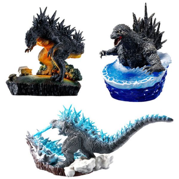 [特典版] MegaHouse PetitramaEX 哥吉拉 1.0 從零開始到負1 套組 [特典版] MegaHouse PetitramaEX 哥吉拉 1.0 從零開始到負1 套組