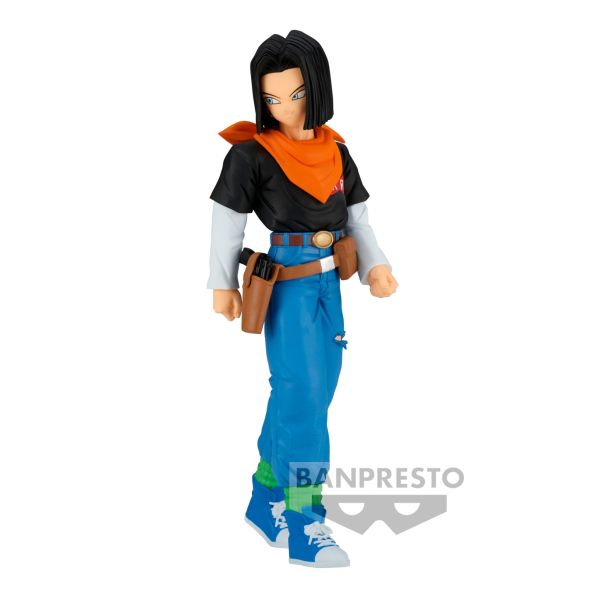 BANPRESTO 景品 SOLID EDGE WORKS THE出陣 七龍珠Z 人造人17號 BANPRESTO 景品 SOLID EDGE WORKS THE出陣 七龍珠Z 人造人17號