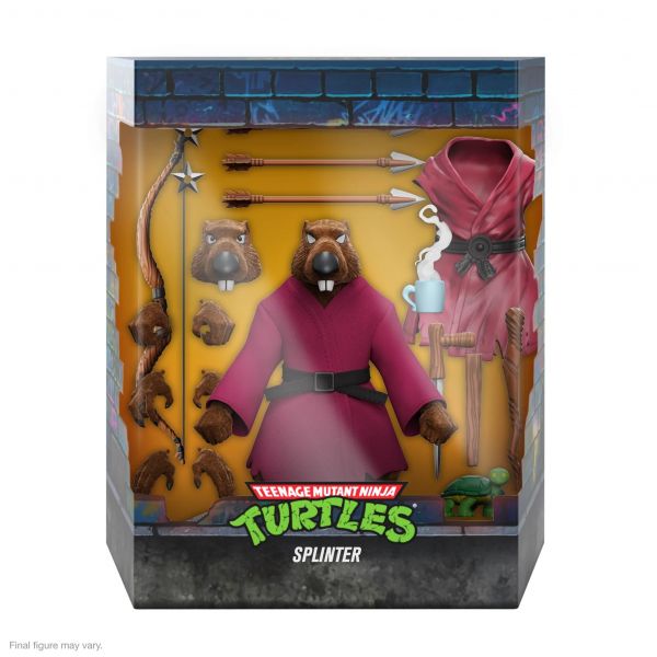 Super7 7吋 忍者龜 史林特 毛絨版 可動完成品 Super7 7吋 忍者龜 史林特 毛絨版 可動完成品