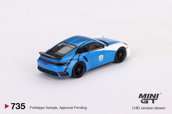MINIGT 1/64 保時捷 Porsche 911 Turbo S 戴通納24耐2023 IMSA安全車 左駕 MINIGT 1/64 保時捷 Porsche 911 Turbo S 戴通納24耐2023 IMSA安全車 左駕
