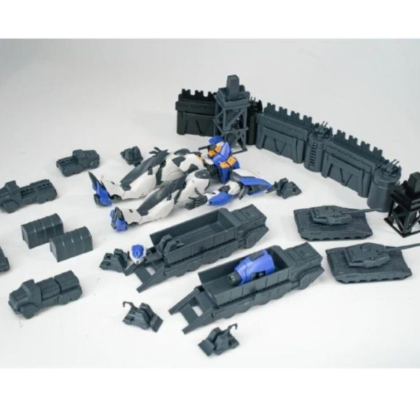 (預購) SHEIK MAINLAND 1/144 Multi-Purpose Scene Kit 通用場景組 A 灰色 20260903 SHEIK MAINLAND 1/144 Multi-Purpose Scene Kit 通用場景組 A 灰色