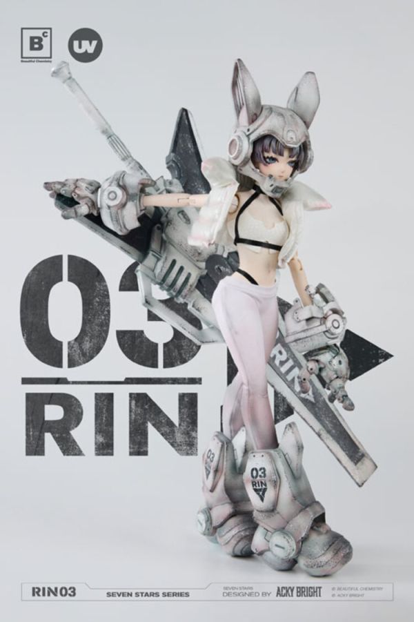 (預購) Beautiful Chemistry 1/6 Seven Stars系列 03號 RIN BC202516 可動完成品 20251125 Beautiful Chemistry 1/6 Seven Stars系列 03號 RIN BC202516 可動完成品