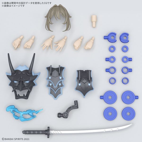 BANDAI 30MS 015 組裝少女輕作戰 SIS-N00 蒼麗 顏色B 組裝模型 BANDAI 30MS 015 組裝少女輕作戰 SIS-N00 蒼麗 顏色B 組裝模型