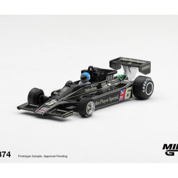 (預購) [吊卡版] MINIGT 1/64 蓮花 Lotus 78 #6 Ronnie Peterson 1978 S. African GP Winner NA MGT01374-BL 20260910 [吊卡版] MINIGT 1/64 蓮花 Lotus 78 #6 Ronnie Peterson 1978 S. African GP Winner NA MGT01374-BL