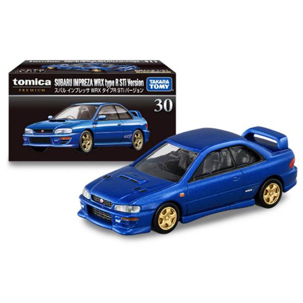 TOMICA Premium 30 速霸陸 SUBARU 硬皮鯊 Impreza WRX Type R Sti版 TOMICA Premium 30 速霸陸 SUBARU 硬皮鯊 Impreza WRX Type R Sti版
