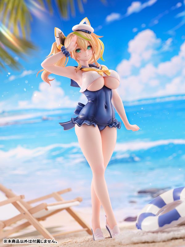 Amakuni 1/7 夢幻之星2es 涼風的潔妮 暑假 PVC完成品 Amakuni 1/7 夢幻之星2es 涼風的潔妮 暑假 PVC完成品