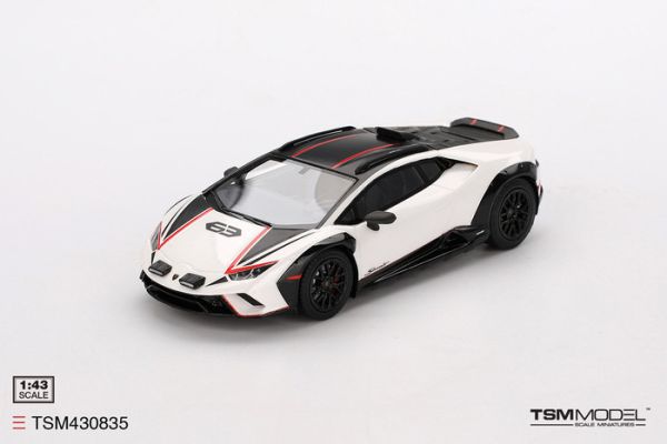 TSM MODEL 1/43 藍寶堅尼 Lamborghini  Huracán Sterrato Bianco Asopo TSM430835 TSM MODEL 1/43 藍寶堅尼 Lamborghini  Huracán Sterrato Bianco Asopo TSM430835