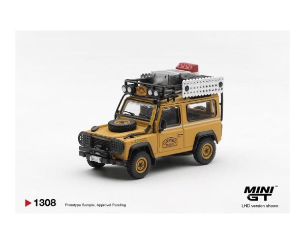 (預購) [吊卡版] MINIGT 1/64 荒原路華 Land Rover Defender 90 1985 Camel Trophy Borneo Team Brazil MGT01308-BL LHD 20260604 [吊卡版] MINIGT 1/64 荒原路華 Land Rover Defender 90 1985 Camel Trophy Borneo Team Brazil MGT01308-BL LHD