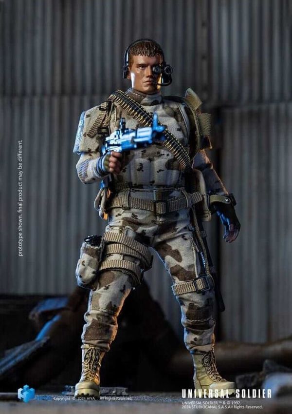 Hiya Toys 1/12 魔鬼命令 再造戰士 Andrew Scott 安德魯史考特 可動完成品 Hiya Toys 1/12 魔鬼命令 再造戰士 Andrew Scott 安德魯史考特 可動完成品