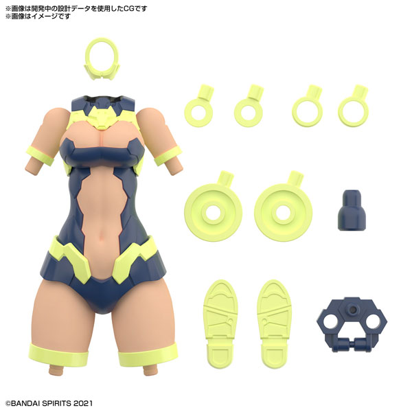 BANDAI 30MS OB-03 身體配件套組 TYPE G02 顏色C 組裝模型 BANDAI,30MS,OB-03,身體,配件,套組,TYPE,G02,顏色C,組裝模型,