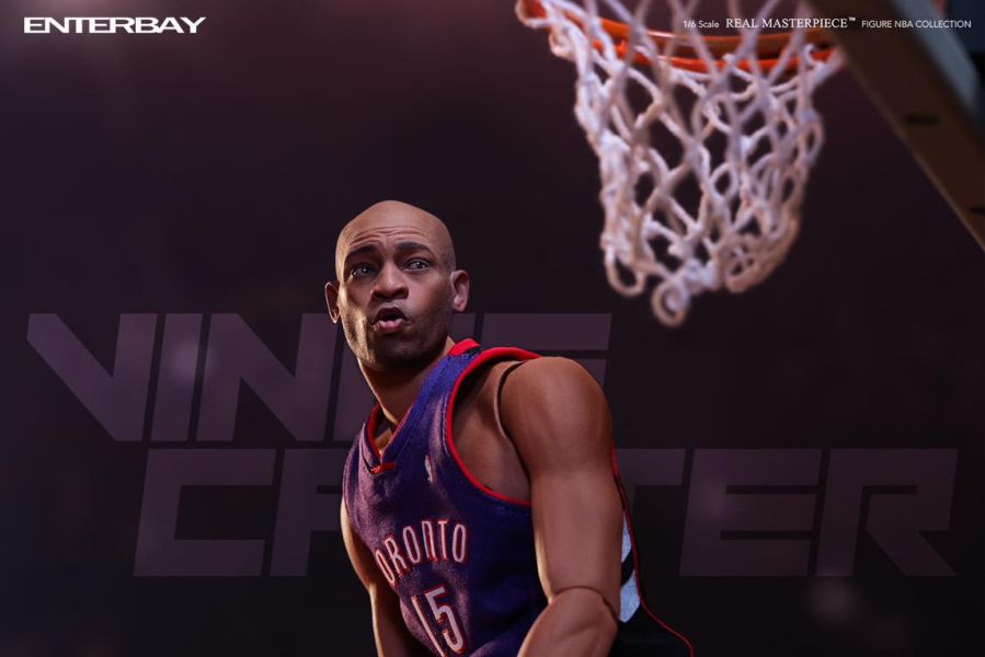 絕版斷貨中 ENTERBAY 1/6 NBA系列 暴龍隊/籃網隊 文斯卡特 Vince Carter 可動完成品 ENTERBAY 1/6 NBA系列 暴龍隊/籃網隊 文斯卡特 Vince Carter 可動完成品