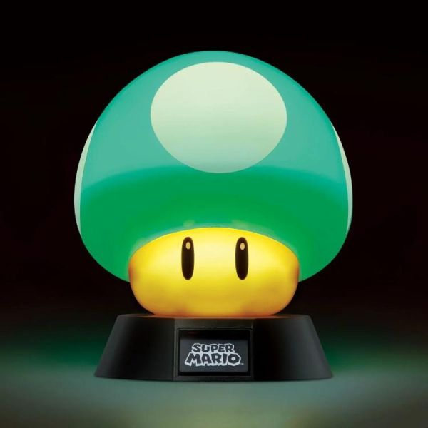 (預購) [再販] Nintendo 超級瑪利歐 小夜燈-1UP 蘑菇 20260423 [再販] Nintendo 超級瑪利歐 小夜燈-1UP 蘑菇
