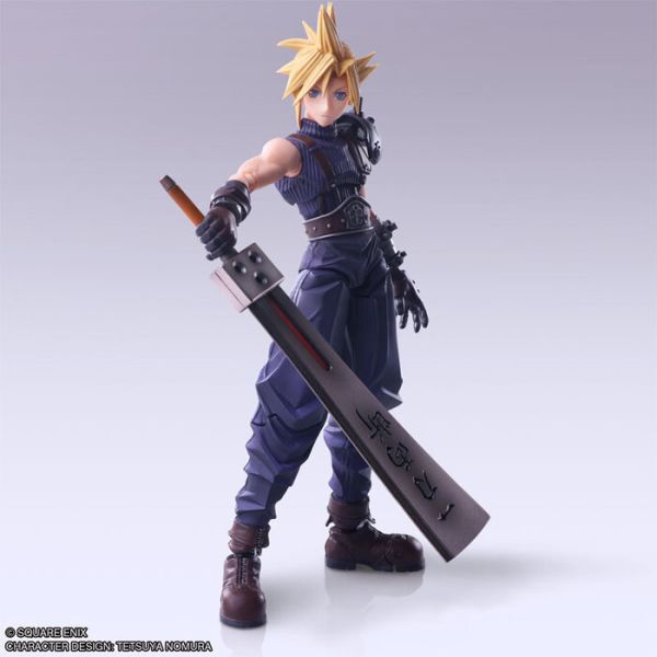 SQUARE ENIX BRING ARTS 最終幻想7 太空戰士7 FF7 克勞德 Hardedge 一刀兩斷 可動完成品 SQUARE ENIX BRING ARTS 最終幻想7 太空戰士7 FF7 克勞德 Hardedge 一刀兩斷 可動完成品