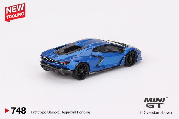 MINIGT 1/64 藍寶堅尼 Lamborghini Revuelto Blu Eleos 左駕 MINIGT 1/64 藍寶堅尼 Lamborghini Revuelto Blu Eleos 左駕