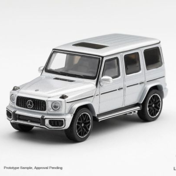 (預購) MINIGT 1/64 賓士 Mercedes-AMG G 63 Silver Metallic RHD MGT01375-R 20260910 MINIGT 1/64 賓士 Mercedes-AMG G 63 Silver Metallic RHD MGT01375-R