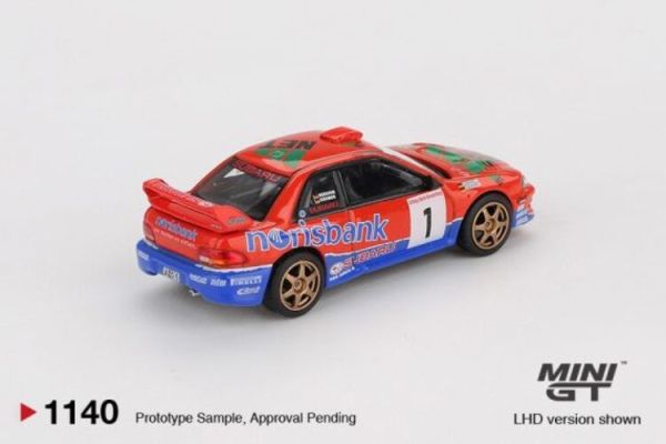 (預購) MINIGT 1/64 速霸陸 Subaru Impreza WRC97 #1 1999 DRM Champion MGT01140-L 20251002 (預購) MINIGT 1/64 速霸陸 Subaru Impreza WRC97 #1 1999 DRM Champion MGT01140-L 20251002