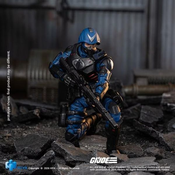 (預購) Hiya Toys E.M.S. 1/18 10.5cm 特種部隊 眼鏡蛇軍官 EMG0454 可動完成品 20260825 Hiya Toys E.M.S. 1/18 10.5cm 特種部隊 眼鏡蛇軍官 EMG0454 可動完成品
